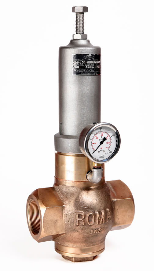 Fig. 573 Surplus Valve Gallery Pressure Reducing Valves and ROMA